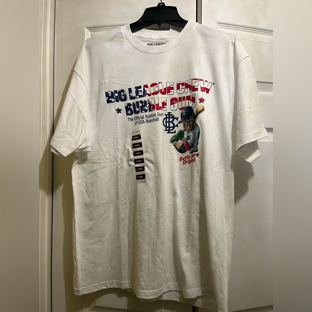 Big League Chew Graphic White T-Shirt
